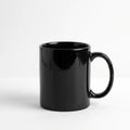 Schwarze Kaffeetasse aus Keramik und Steinzeug – 12 oz / 355 ml